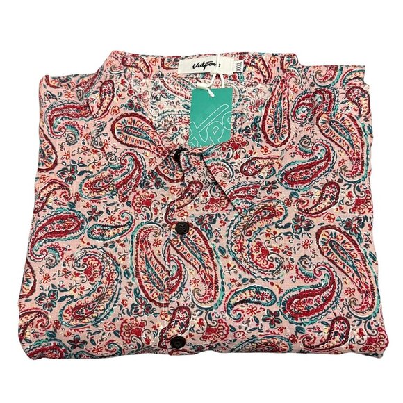 VATPAVE Mens Summer Tropical Short Sleeve Button Down Aloha Hawaiian Shirt - 3XL - Picture 1 of 8